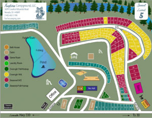 Campground Map – Foxfire Campground, LLC